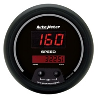 Auto Meter Sport-Comp Digital Series Speedometer In-dash 3-3/8" 160 mph 260 kph