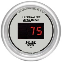 Auto Meter Ultra-Lite Digital Series Fuel Level Gauge In-dash 2-1/16" AU6510