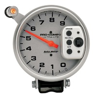 Auto Meter Ultra-Lite Pro-Comp II Shift-Lite Tachometer 5" Single 0-9,000 rpm
