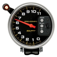 Auto Meter Pro-Comp Series II Tachometer 5" Pedestal Single Range 0-11,000 rpm