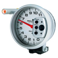 Auto Meter Ultra-Lite Pro-Comp II Shift-Lite Tachometer 5" Single Range 0-11,000 rpm