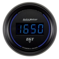Auto Meter Cobalt Digital Series Pyrometer Gauge In-dash 2-1/16" 0 2000°F
