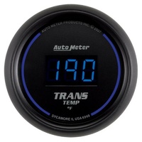 Auto Meter Cobalt Digital Series Transmission Temperature Gauge 2-1/16" 0-300°F