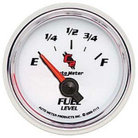 Auto Meter C2 Series Fuel Level Gauge 2-1/16" Short Sweep GM 0-90 ohms AU7113