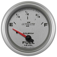 Auto Meter Ultra-Lite II Series Fuel Level Gauge 2-5/8" Short Sweep GM 0-90 ohms