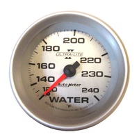 Auto Meter Ultra-Lite II Water Temperature Gauge 2-5/8" Mechanical 120-240°F