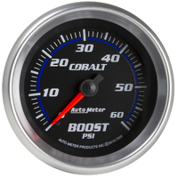 Auto Meter Cobalt Series 2-5/8" Mechanical Boost Gauge 0-60 psi AU7905