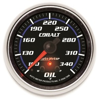 Auto Meter Cobalt Series Oil Temperature Gauge 2-5/8" Electric 140-340°F AU7956