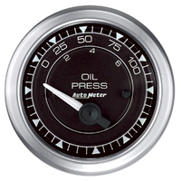 Auto Meter Chrono 2-1/16" Oil Pressure Gauge AU8127
