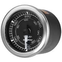 Auto Meter Chrono Series Water Temperature Gauge 2-1/16" Black 100-340°F AU8140
