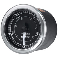 Auto Meter Chrono Series Pressure Gauge 2-1/16" Black Dial Electric 0-100 PSI
