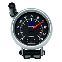 Auto Meter Mopar Mini-Monster Tachometer3-3/4" Black/Silver Shift-Lite 0-10,000 rpm
