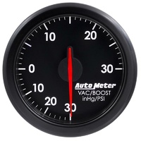Auto Meter AirDrive Series Boost/Vacuum Gauge 2-1/16" Black Electric 30 psi