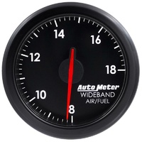 Auto Meter AirDrive Series Air/Fuel Ratio Wideband Gauge 2-1/16" Black 8:1-18:1