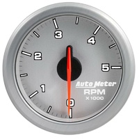 Auto Meter gauge Airdrive Silver 5000rpm Tacho AU9198-UL