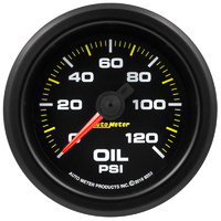 Auto Meter Extreme Environment Oil Pressure Gauge 2-1/16" 0-120psi Electric