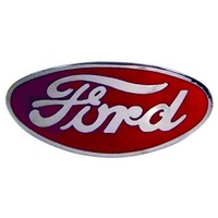 Bob Drake Red Porcelain Emblem Suit 1932 for Ford Car & 1932-35 for Ford Pickup