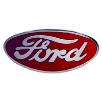 Bob Drake Red Porcelain Emblem Suit 1932 for Ford Bullnose BDB-8212-STR-R