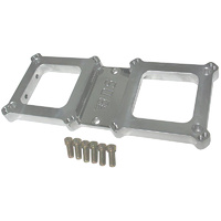 Blower Drive Service Billet Carburettor Adapter Suit 6-71 & 8-71 With Dual 4BBL Carburettors, Polished BDSCA-9025