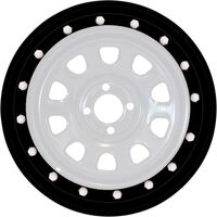 Autotecnica Beadlock Simulator 16” Black clip-on to steel rims SOLD INDIVIDUALLY