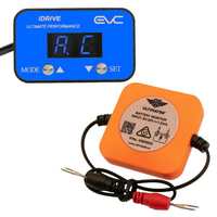 EVC iDrive Throttle Controller + battery monitor blue for Toyota Hilux 2015-On
