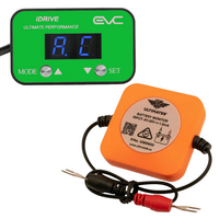 EVC iDrive Throttle Controller + battery monitor green for Toyota Hilux 2015-On