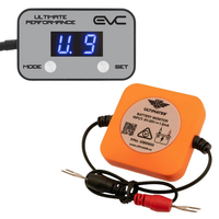 EVC iDrive Throttle Controller + battery monitor light grey for Toyota Hilux 2015-On