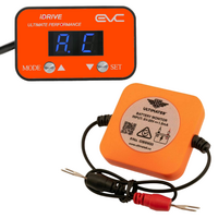 EVC iDrive Throttle Controller + battery monitor orange for Toyota Hilux 2015-On