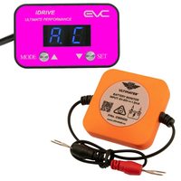 EVC iDrive Throttle Controller + battery monitor pink for Lexus GS430 2006-2007
