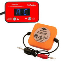 EVC iDrive Throttle Controller + battery monitor red for Lexus GS430 2006-2007