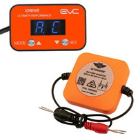 EVC iDrive Throttle Controller + battery monitor orange for Infiniti Fx35 45 2003-2008