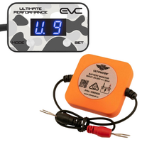 EVC iDrive Throttle Controller + battery monitor Snow Camo for Mitsubishi Mirage 2013-On
