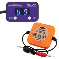 EVC iDrive Throttle Controller + battery monitor purple for Peugeot 107 2006-2007