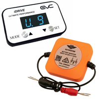 EVC iDrive Throttle Controller + battery monitor white for Ford Ranger PX Mkii 2015-On