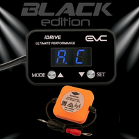 for Nissan Navara D40 2006 - 2015 Black iDrive WindBooster Throttle Controller + battery monitor