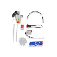 B&M Launch Roll Control Kit Universal Kit Includes Solenoid Button Switch Switch Mount Fuse and Indicator Light