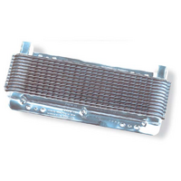 B&M Automatic Transmission SuperCooler - Polished Rated At 7,500 BTU, 11" x 2-3/4" x 1-1/2" (280 x 70 x 38mm), 1/2" NPT
