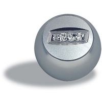 B&M QuickSilver Knob Billet Aluminium With B&M Engraved Logo