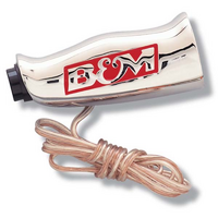 B&M Universal T- Handle Chrome Aluminium With Button Suit L/H Drive
