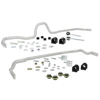 Whiteline Front and Rear Sway Bar Vehicle Kit w/Mounts for Nissan 180SX/Silvia S13 SR20 RB conv BNK004M