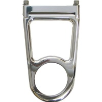 Borgeson 3" Polished Billet Aluminium Column Drop - Open Fits 1-3/4" Dia Steering Columns BOR913173