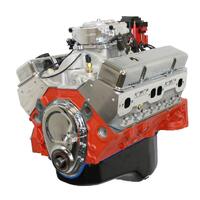 BluePrint Engines Crate Engine Dressed with Fuel Injection Long Block SB Chev 383 Stroker 436 HP 443 TQ New Block Aluminum Heads