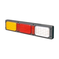 Roadvision LED Rear Combination Trailer Lamp 10-30V Stop/Tail/Ind/Rev Surface Mount 485x100mm Each BR160ARW