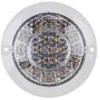 Roadvision LED Reverse Lamp BR170 Series 10-30V Clear Lens Recessed Mnt Round 134mm BR170W