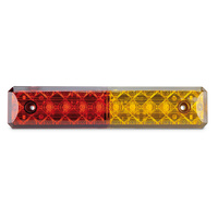 Roadvision LED Rear Combination Lamp 10-30V Stop/Tail/Ind Surface Mount 204x40mm Strip BR201AR