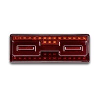 Roadvision LED Rear Combination Trailer Lamp 10-30V Stop/Tail/Ind/Ref Surface Mnt 275x100mm Each BR276ARR