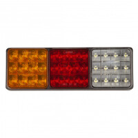 Roadvision LED Rear Combination Trailer Lamp 10-30V Stop/Tail/Ind/Rev Surface Mount 282x95mm Each BR82ARW