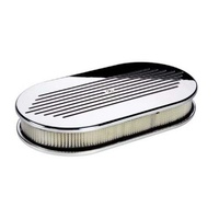 Billet Specialties Milled Air Cleaner Large Oval Ca BS15420