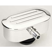 Billet Specialties Bilt Breather Oval Milled PCV BS21920