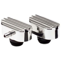 Billet Specialties Bilet Breather Oval Ribbed PCV BS21950
